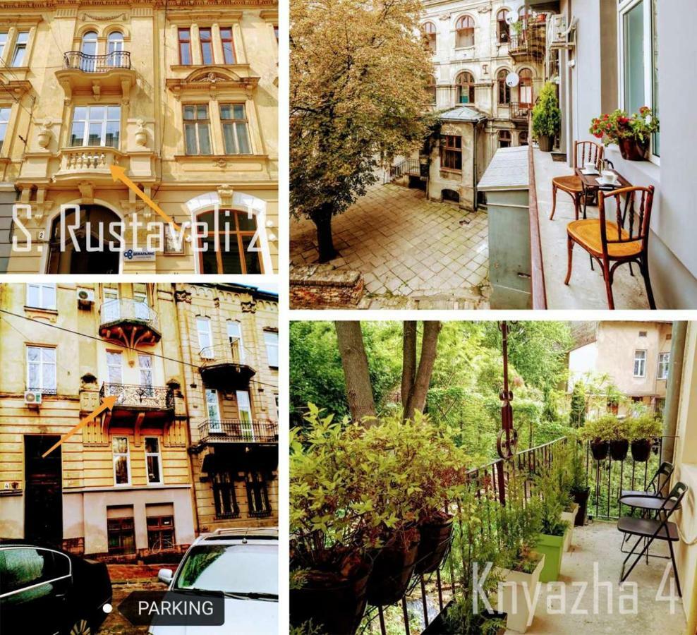 Family Apartments In Lviv Center With Balcony 外观 照片