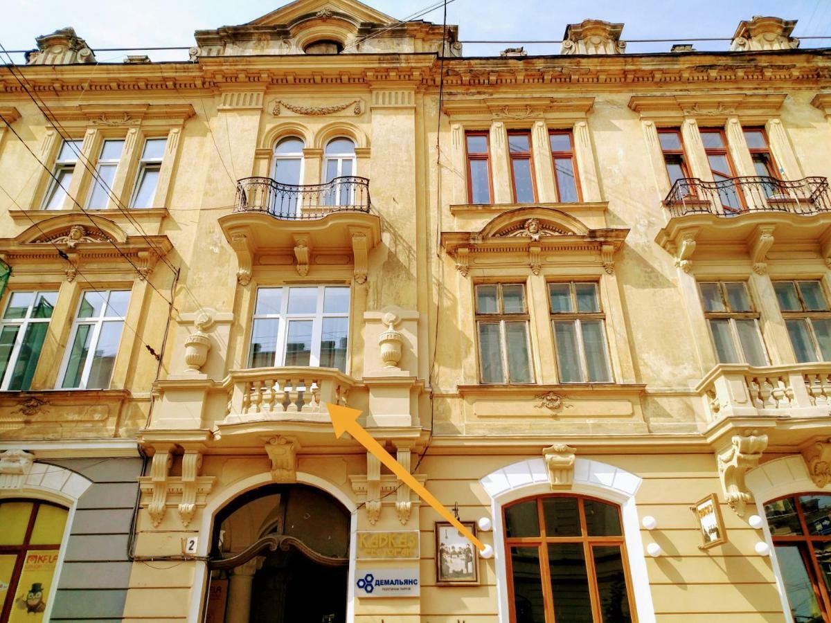 Family Apartments In Lviv Center With Balcony 外观 照片